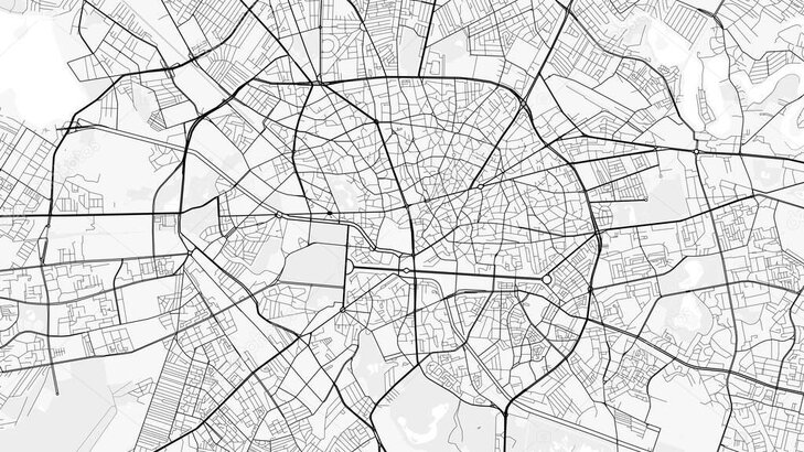 mappa incidenti stradali in area urbana